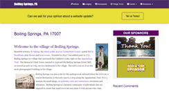 Desktop Screenshot of boilingsprings.org